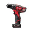 Milwaukee M12 BPD-402C, Aku příklepová vrtačka akumulátorové řady M12™ v setu se 2 akumulátory M12 B4 a nabíječkou C12 C v přepravním kufru