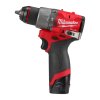 Milwaukee M12 FPD2-202X, Malá aku příklepová vrtačka akumulátorové řady M12 FUEL™ v setu se 2 akumulátory M12 B2 a nabíječkou C12 C v HD boxu