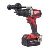 Milwaukee M18 BLPD2-402X, Aku bezuhlíková příklepová vrtačka akumulátorové řady M18™ v setu se 2 akumulátory M12 B4 a nabíječkou C12 C v HD boxu