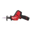 Milwaukee M12 CHZ-402C, Kompaktní aku pilka na kov HACKZALL™ akumulátorové řady M12 FUEL™ v setu se 2 akumulátory M12 B4 a nabíječkou C12 C