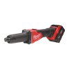 Milwaukee M18 FDGRB-502X Set aku přímé brusky s posuvným spínačem akumulátorové řady M18 FUEL™ se 2 akumulátory M18 B5 a rychlonabíječkou M12-18 FC v HD boxu