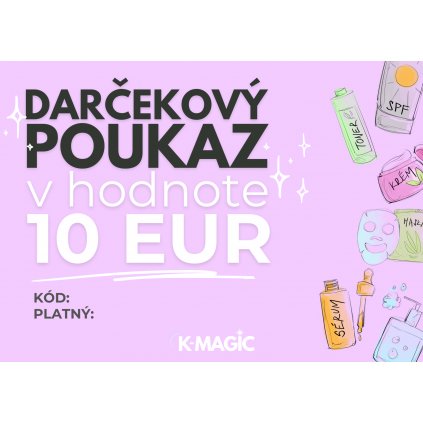 Darčekový poukaz 10€