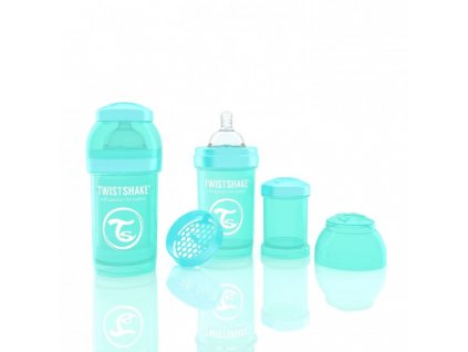 Twistshake Antikoliková fľaša 180ml Turquoise