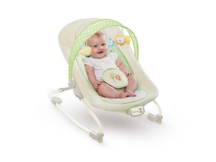 Bright Starts Ležadlo vibrujúce s melódiou Sunny Snuggles 0m+