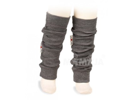 Manymonths Návleky Wool Tube Bright Silver