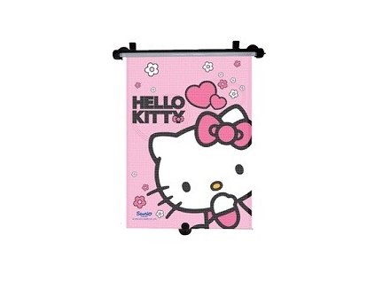 Markas Tienidlo na okno auta sťahujúce 1 ks Hello Kitty
