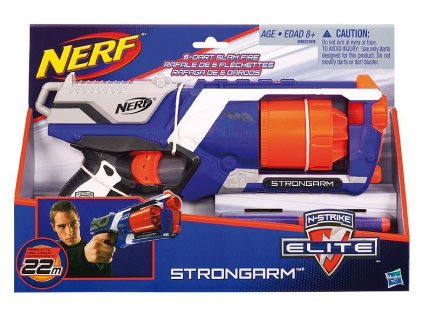 Hasbro Nerf Elite pištoľ s bubnovým zásobníkom