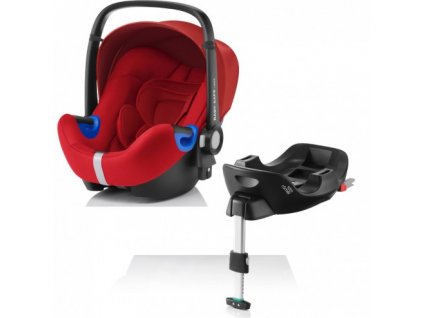 RÖMER Autosedačka BABY-SAFE i-SIZE Bundle Flex - Flame Red