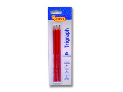 JOVI grafitové ceruzky HB TRIGRAPH 3ks