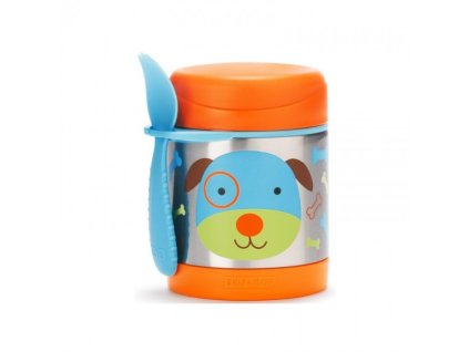 Skip*Hop ZOO termoska na jedlo s vidličkou - PSÍK