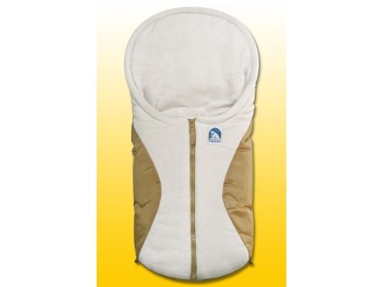 Eisbärchen Fusak do autosedačky Béžová/ Béžový fleece