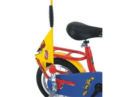 PUKY Bezpečnostná vlajka na kolobežky a bicykle žltá