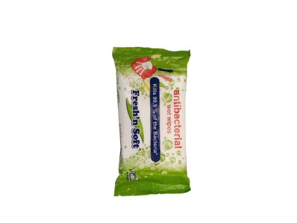 8693744091025 Fresh´n soft 15 ks antibakteriálnych utierok