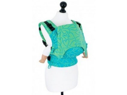 FID FU 029.A baby size fidella fusion baby carrier with buckles amors love arrows green 2 medium