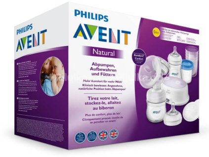 Avent Elektronická odsávačka Natural SCF332 so sadou na podporu dojčenia