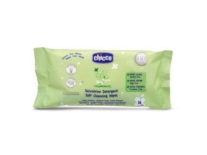 Chcco čistiace obrúsky na zadok 16ks