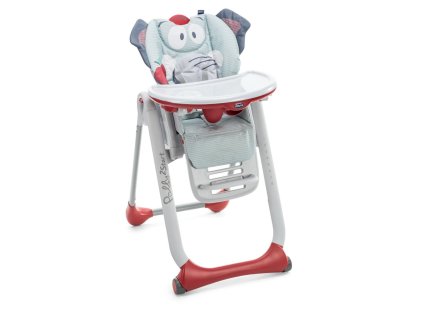 Chicco Stolička jedálenská Polly 2 Start - BABY ELEPHANT