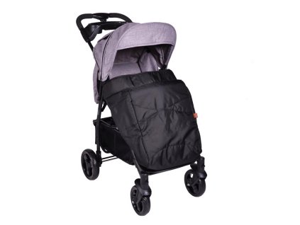 Petite&Mars nánožník ku kočíku easy/musca black universal