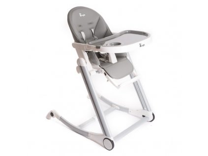 Bo Jungle jedálenská stolička B-HIGH CHAIR Grey