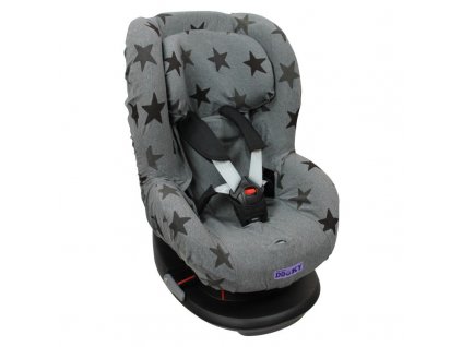 Dooky poťah na autosedačku Seat Cover Group1 Grey Stars