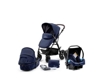Kinderkraft Kočík kombinovaný Moov 3v1 Navy Kinderkraft 2019 KKWMOOVNAV00NC