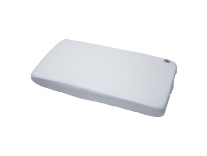 LODGER Plachta do postielky Slumber Solid 70 x 140 cm White