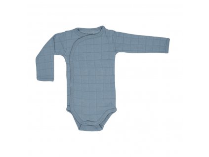 LODGER Romper Solid Long Sleeves ocean