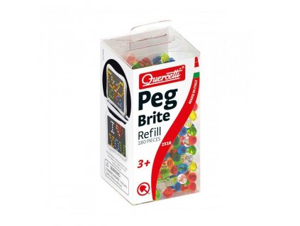 Quercetti Peg Brite refill – náhradné kolíčky k svietiacej mozaike