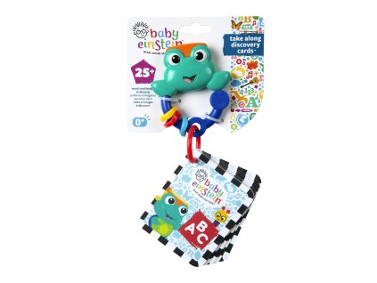 Baby Einstein Karty zábavno-vzdelávacie Take Along Discovery Cards™ písmená 0m+