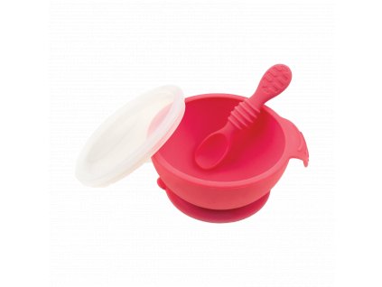 bumkins first feeding set red