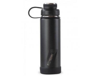 ECO VESSEL Nerezová termofľaša Boulder 600ml BLACK SHADOW