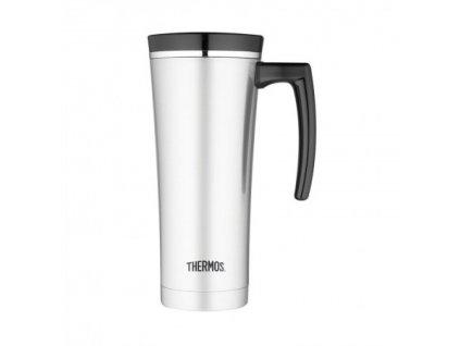 THERMOS® Vodotesný termohrnček s držadlom Strieborná