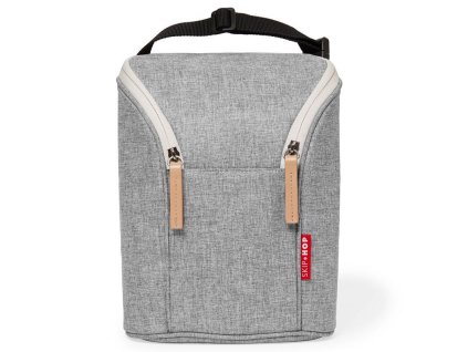 Skip Hop Termoobal na dve fľaše grey melange SH2053.15