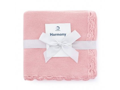Petite&Mars Deka Harmony Cute Pink 100% bavlna 80x100 cm Petite&Mars 400909