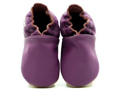 FIORINO kožené capačky - violet