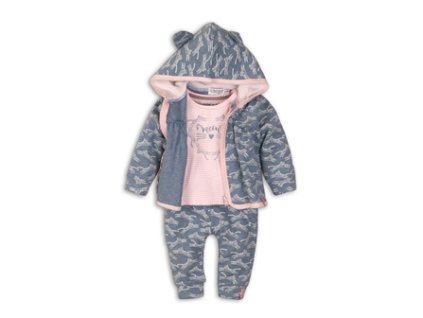 Dirkje Set 3-dielny C-SO SOFT MEOW 86 Navy-Pink 31C-34206-86