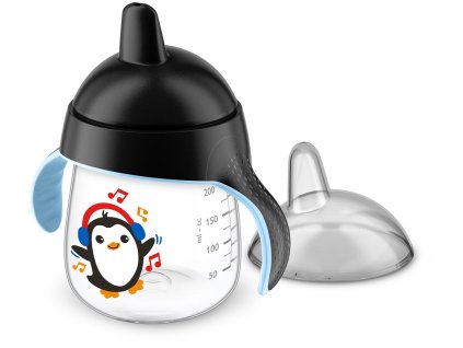 Philips AVENT Avent hrnček pre prvé dúšky Premium 260 ml čierny 645795C