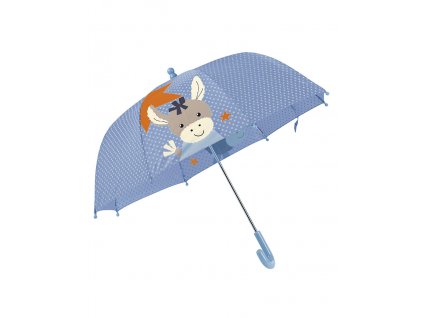 sterntaler regenschirm esel emmi in blau 91868493000 1@1x