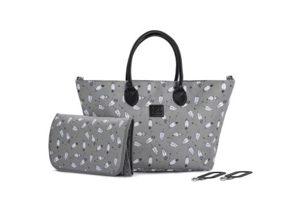 Kinderkraft Taška prebaľovacia Mommy Bag Grey Kinderkraft AGS_KKAMBAGGRY0000