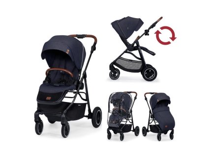 Kinderkraft Kočík športový All Road Imperial Blue Kinderkraft 2020 AGS_KKWALRONAV0000