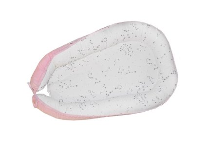 Eko Hniezdo pre bábätko bavlnené Light Pink 90x60cm AGS_CO-06-LIGHT-PINK