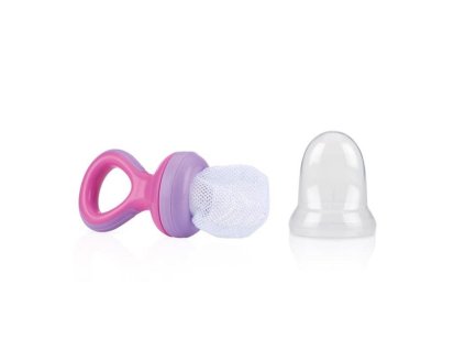 Nuby Sieťka na kŕmenie 6m+ ružová AGS_ID5397p