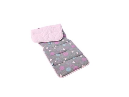 Ceba Vložka do kočíka obojstranná 33x85cm Lolly Polly Love AGS_W-814-120-609