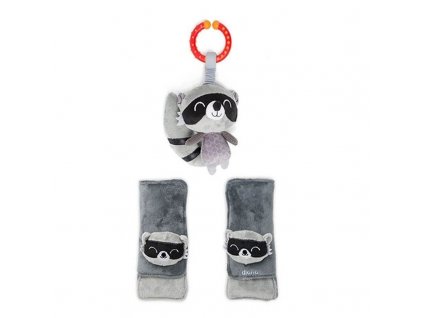 Diono Chránič pásu Soft Wraps & Toy - racoon