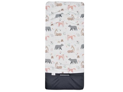 Eko Vložka do kočíka memory Roe-Deer Apricot 80x40cm AGS_PD-04-ROE-DEER-APRICOT