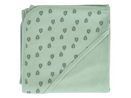 LODGER deka Dreamer Newborn Silt Green 100 x 100 cm