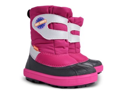 368 DEMAR Detske zimni snehule BABY SPORT S A 1506 ruzove
