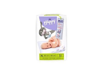 BELLAHAPPY BELLA HAPPY detské prebaľovacie podložky (90 x 60 cm) 5 ks