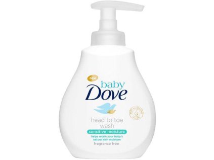 BABYDOVE Gél umývací na celé telo a vlásky Sensitive 200ml Baby Dove