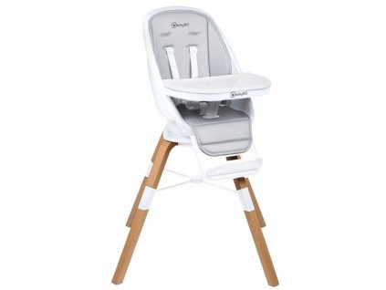 Jedálenská stolička CAROU 360° White